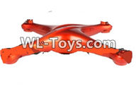 UDIRC-i350H Spare Parts-04 Upper and bottom shell cover-Orange,UDIR/C i350H rc Quadcopter parts,i350H rc Drone spare parts Accessories